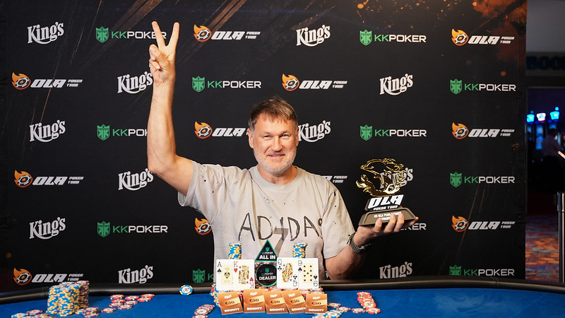 Ola Rosvadov 2026 PLO Bounty champion